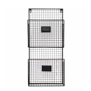 Wire| Black| Mail Holder| wall Organizer